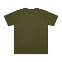 KVOM Logo Unisex Deluxe T-shirt, Brass Logo-KVOM