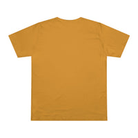 KVOM Logo Unisex Deluxe T-shirt, Brass Logo-KVOM