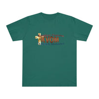 KVOM Logo Unisex Deluxe T-shirt, Brass Logo-KVOM