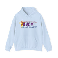 KVOM Logo Unisex Heavy Blend™ Hoodie, Moses Temple Colored Logo-KVOM