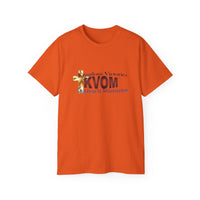 KVOM Logo Unisex Ultra Comfort T-Shirt, Maroon Logo-KVOM