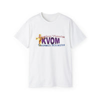 KVOM Logo Unisex Ultra Comfort T-Shirt, Moses Temple Colored Logo-KVOM