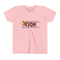 KVOM Logo Youth Short Sleeve T-Shirt, Maroon Logo-Children's Clothing-KVOM