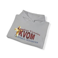 KVOM Maroon Logo Unisex Heavy Blend™ Hoodie-KVOM