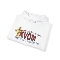 KVOM Maroon Logo Unisex Heavy Blend™ Hoodie-KVOM