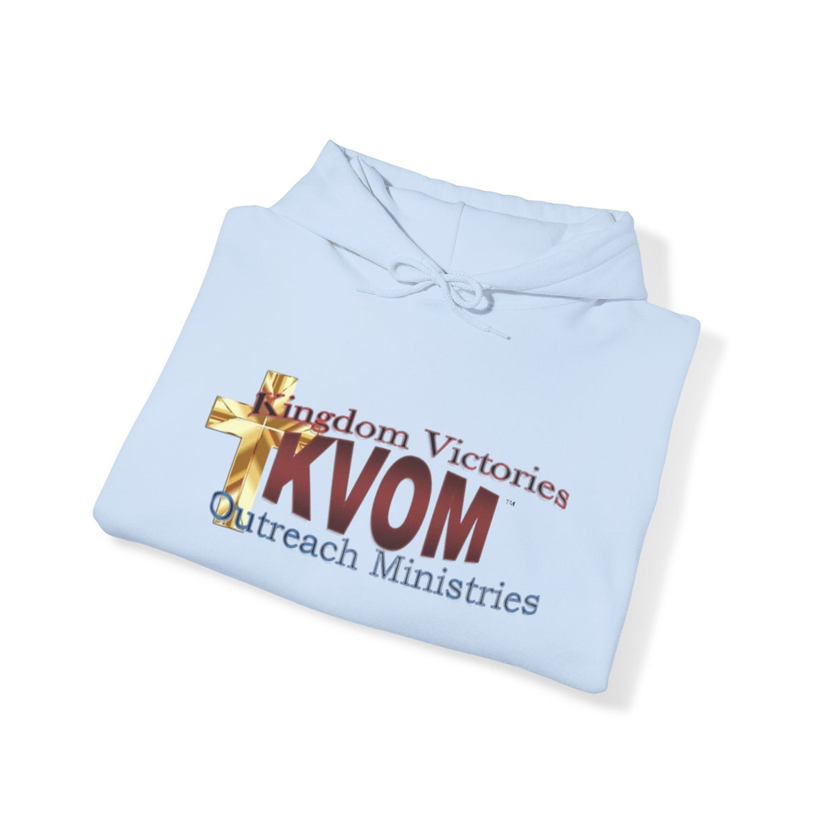 KVOM Maroon Logo Unisex Heavy Blend™ Hoodie-KVOM