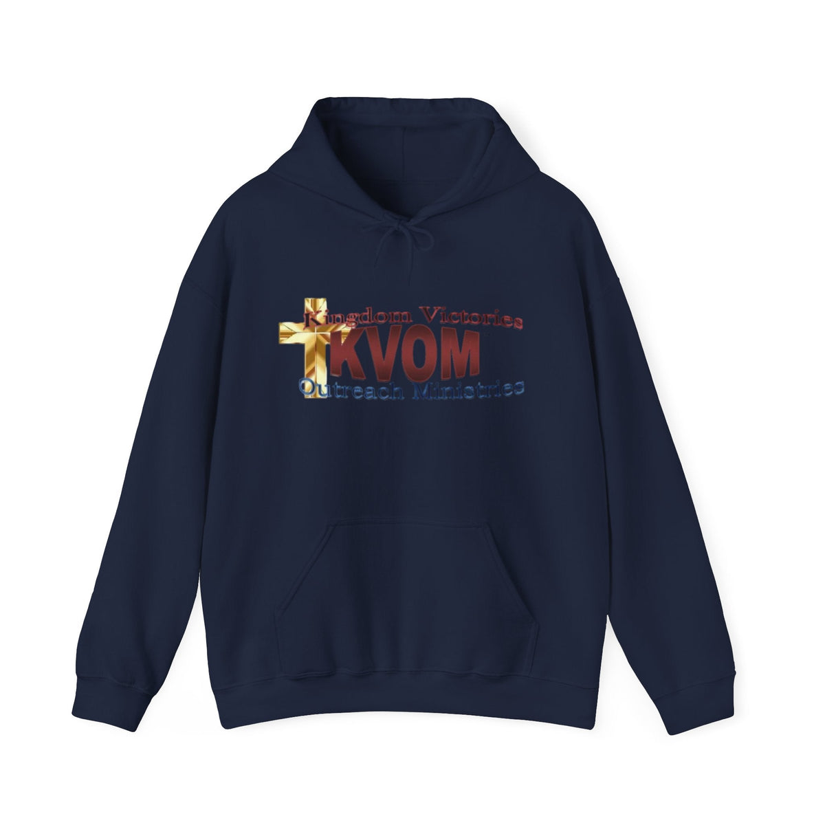 KVOM Maroon Logo Unisex Heavy Blend™ Hoodie-KVOM