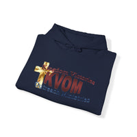 KVOM Maroon Logo Unisex Heavy Blend™ Hoodie-KVOM