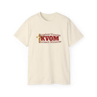 KVOM Red Logo Unisex T-Shirt-KVOM