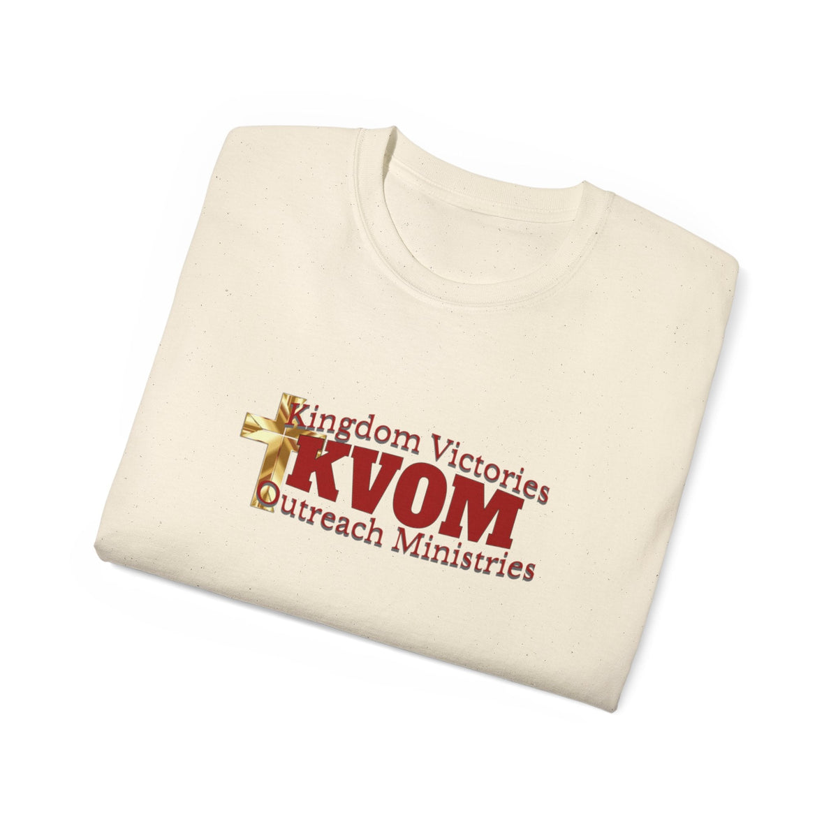 KVOM Red Logo Unisex T-Shirt-KVOM