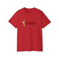 KVOM Red Logo Unisex T-Shirt-KVOM