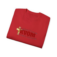 KVOM Red Logo Unisex T-Shirt-KVOM