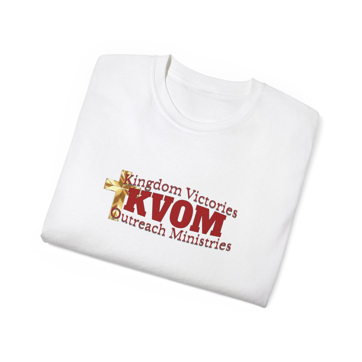 KVOM Red Logo Unisex T-Shirt-KVOM