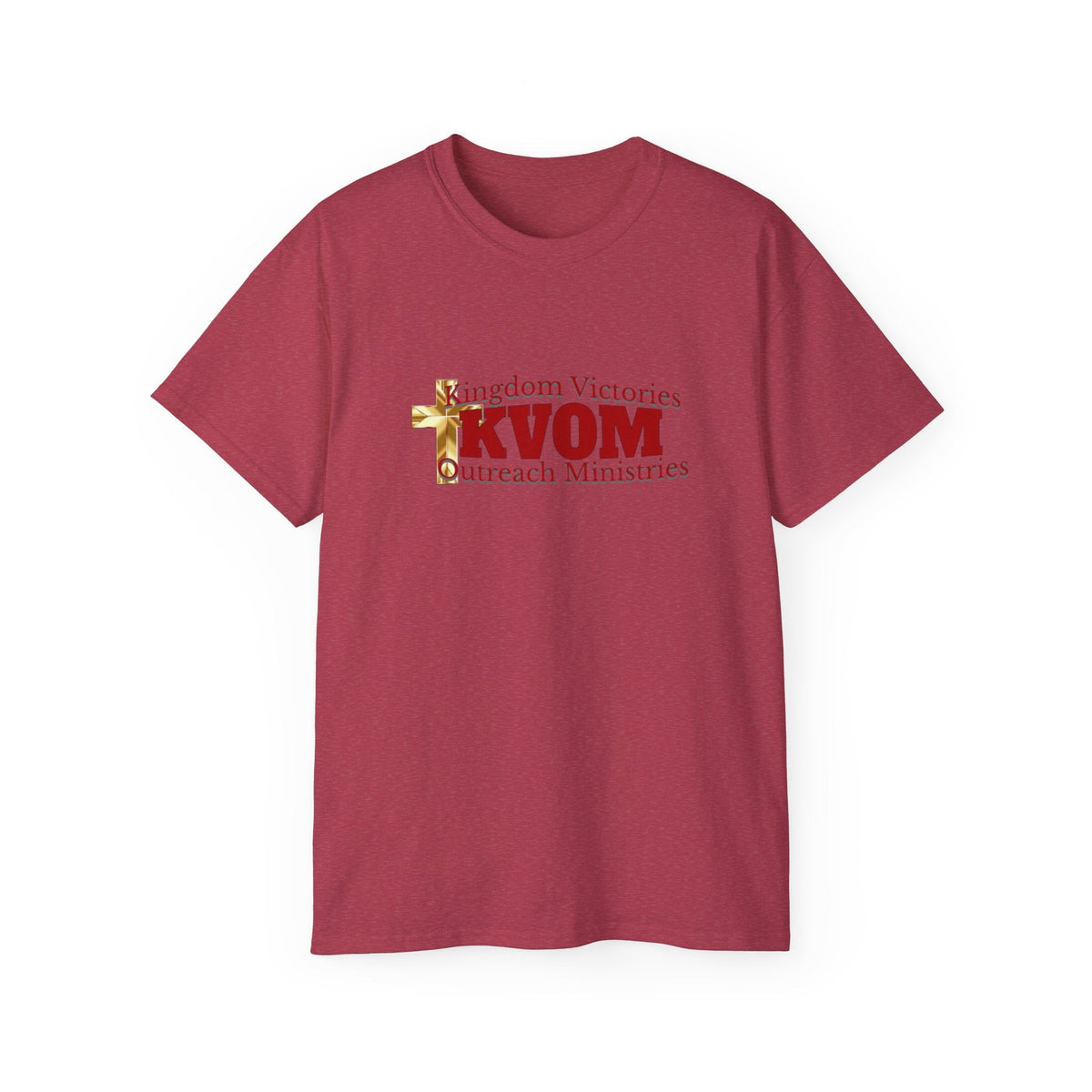 KVOM Red Logo Unisex T-Shirt-KVOM