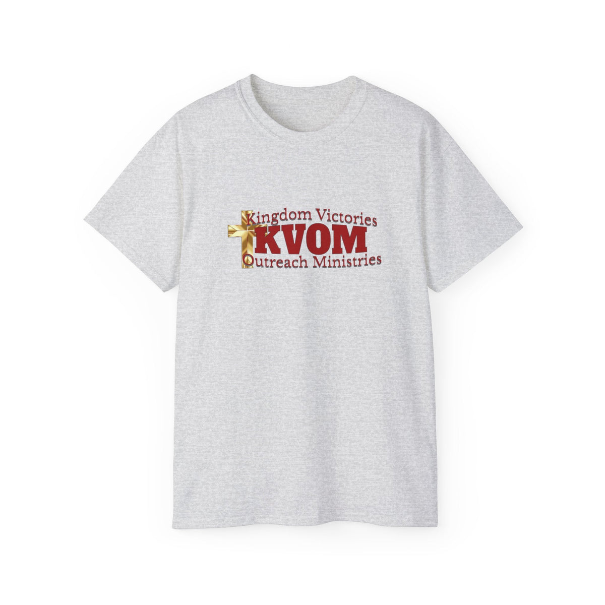 KVOM Red Logo Unisex T-Shirt-KVOM