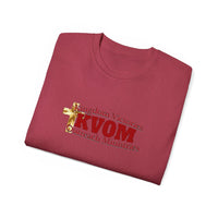 KVOM Red Logo Unisex T-Shirt-KVOM