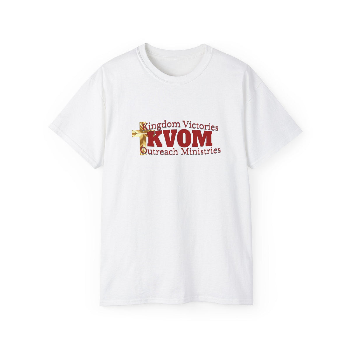 KVOM Red Logo Unisex T-Shirt-KVOM