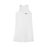 KVOM Side Logo Women's Midi Racerback Dress