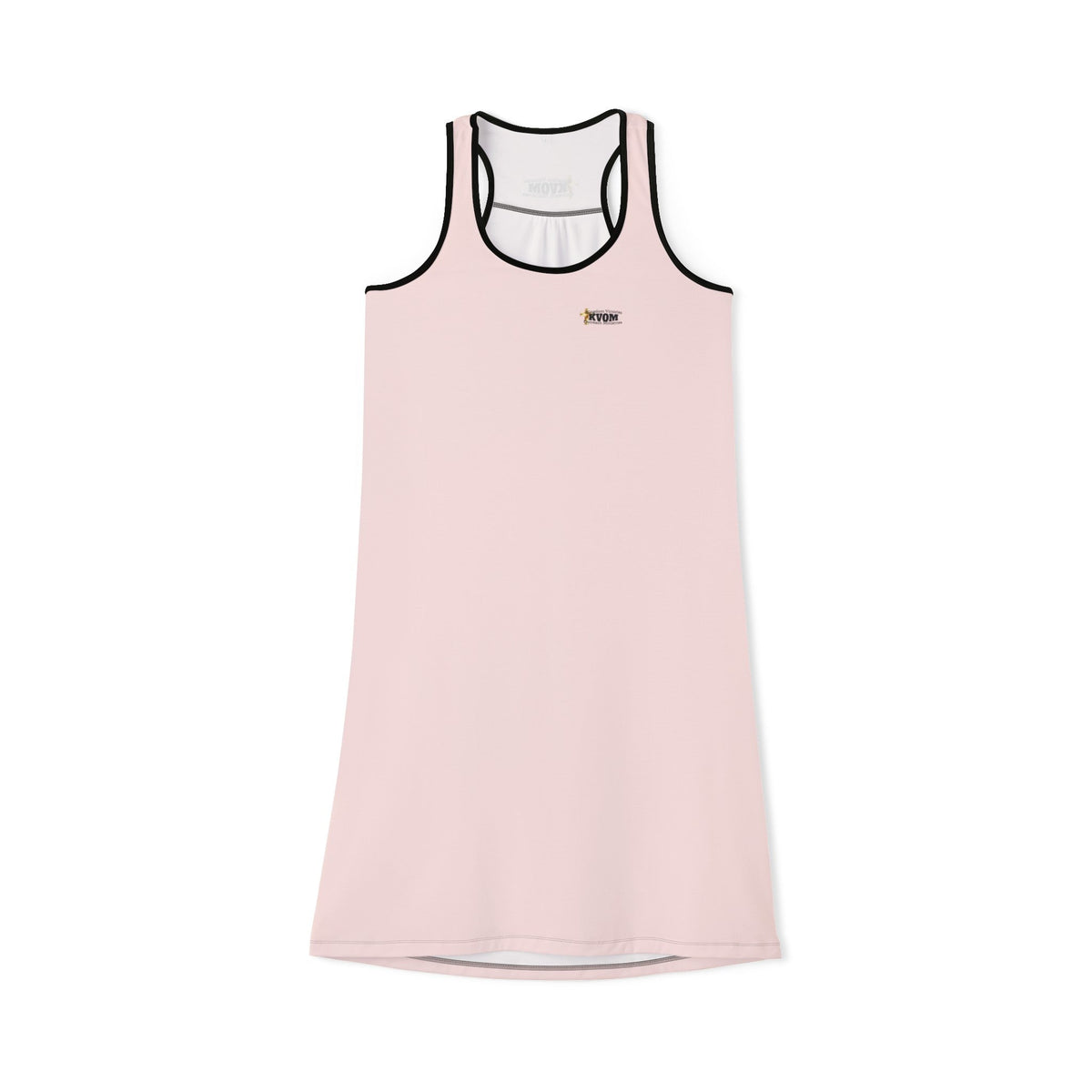 KVOM Side Logo Women's Midi Racerback Dress