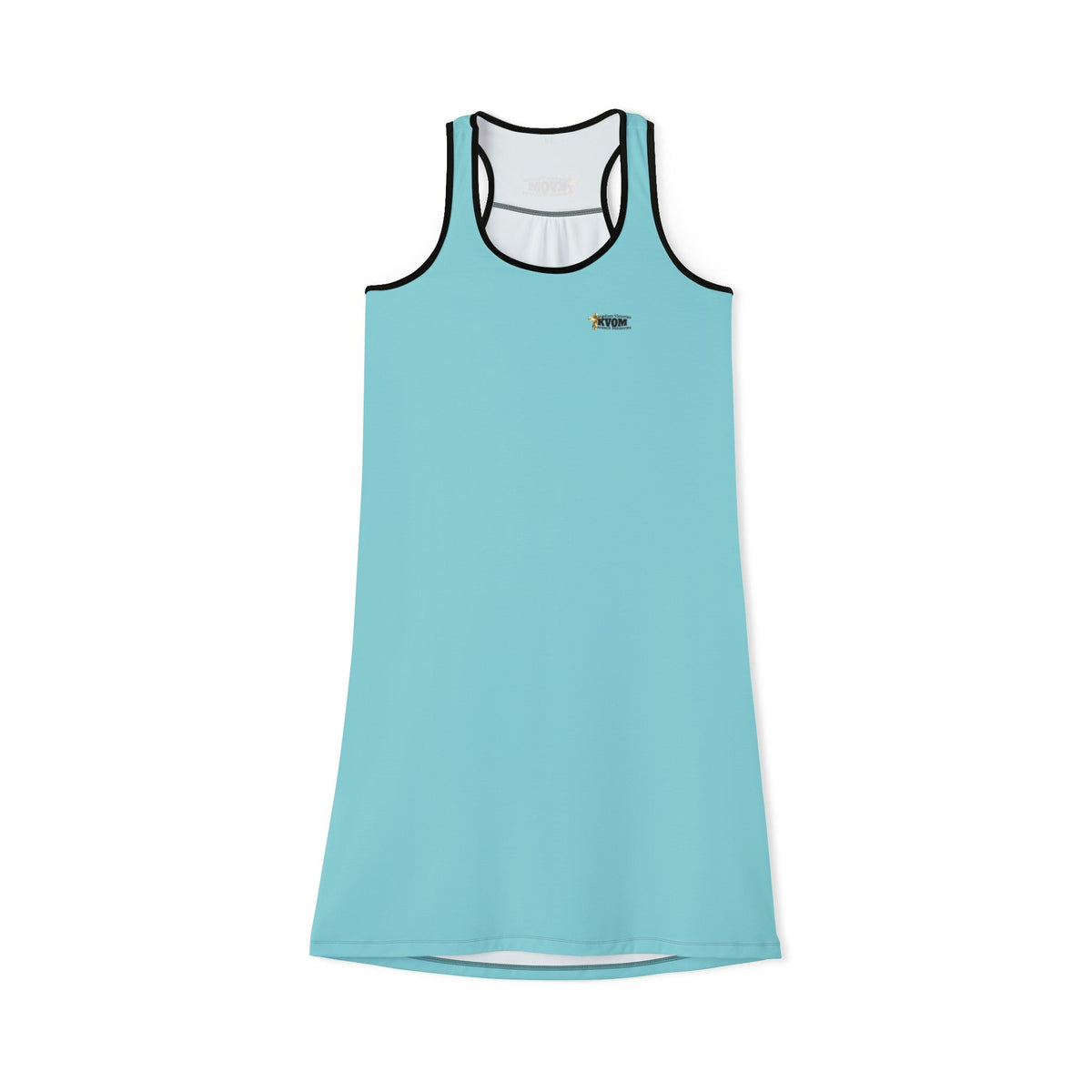 KVOM Side Logo Women's Midi Racerback Dress