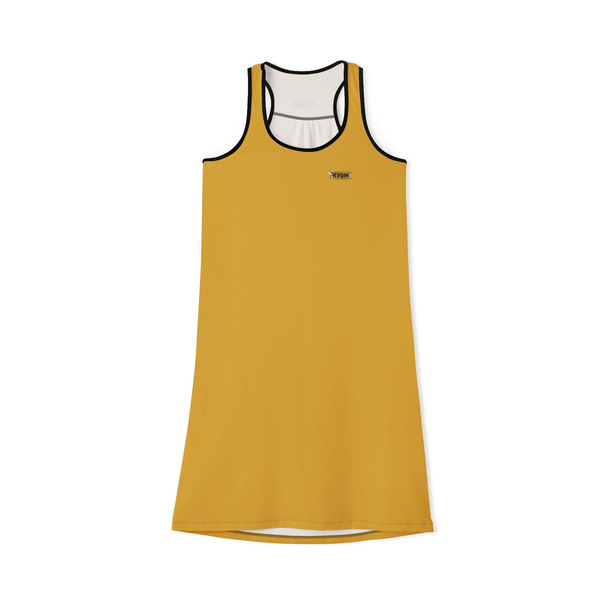 KVOM Side Logo Women's Midi Racerback Dress