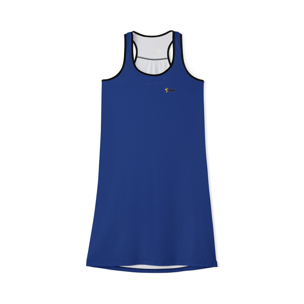 KVOM Side Logo Women's Midi Racerback Dress