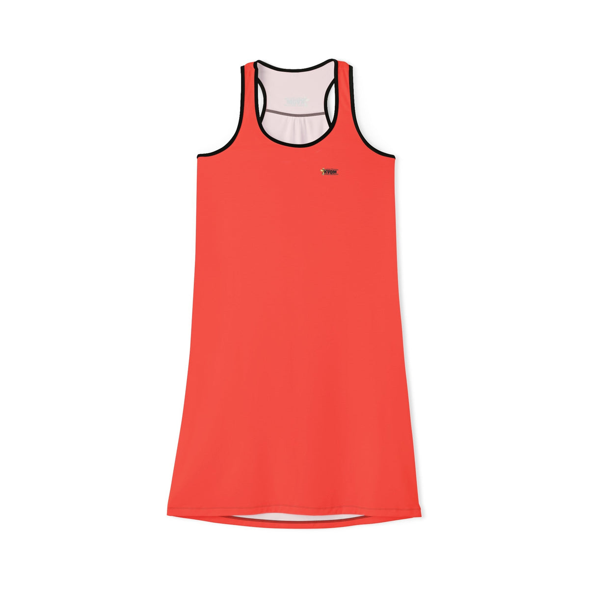 KVOM Side Logo Women's Midi Racerback Dress