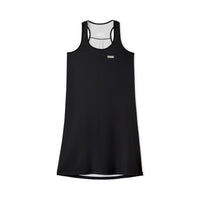 KVOM Side Logo Women's Midi Racerback Dress