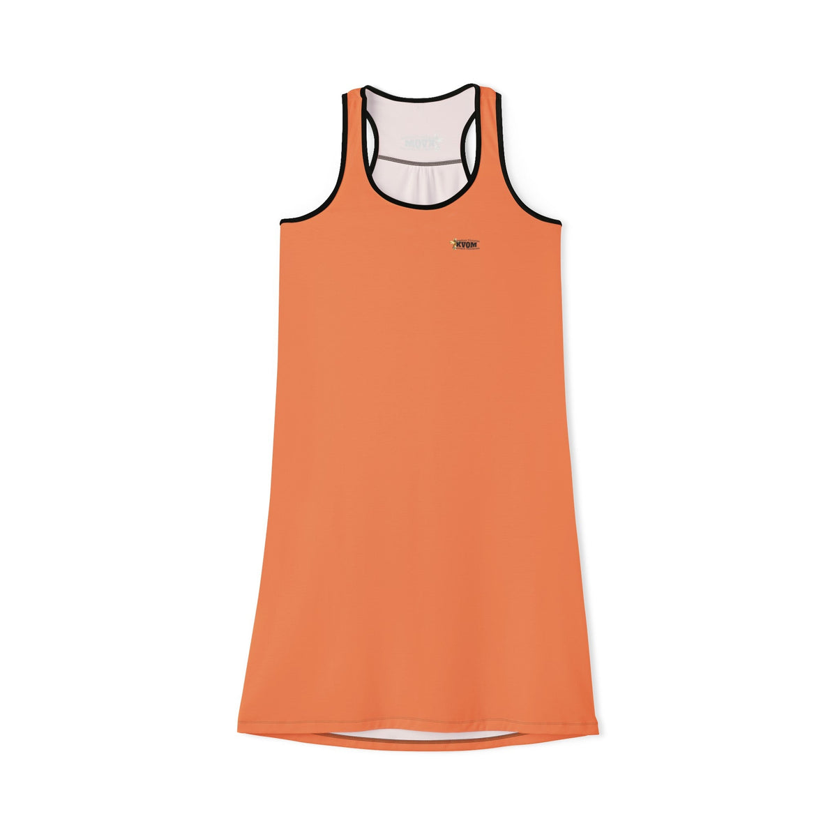 KVOM Side Logo Women's Midi Racerback Dress