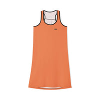 KVOM Side Logo Women's Midi Racerback Dress