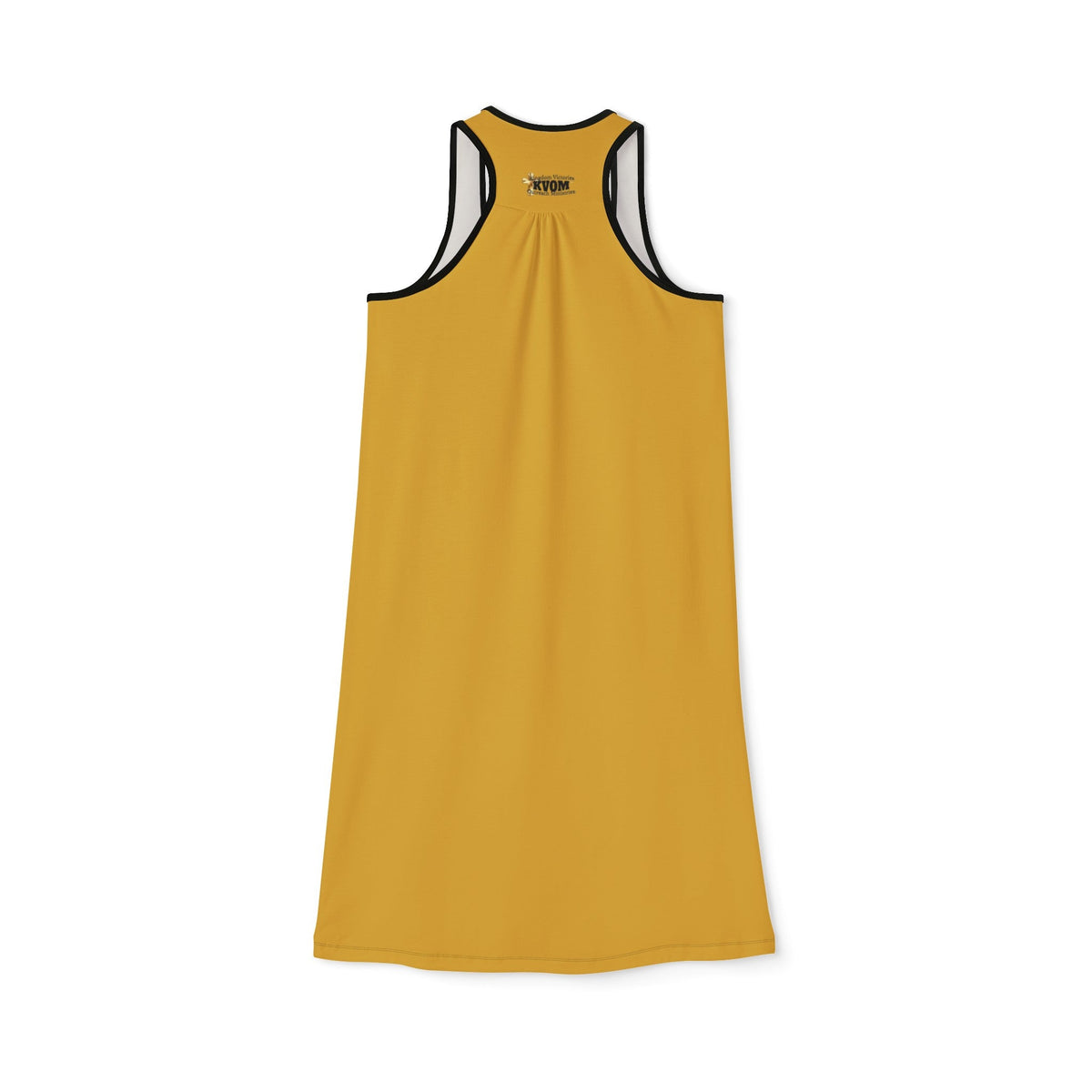 KVOM Side Logo Women's Midi Racerback Dress