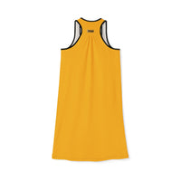 KVOM Side Logo Women's Midi Racerback Dress