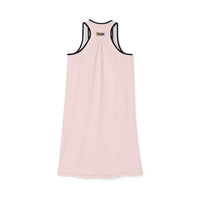 KVOM Side Logo Women's Midi Racerback Dress