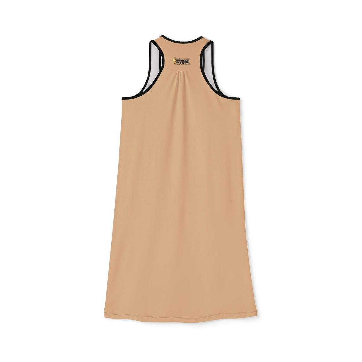 KVOM Side Logo Women's Midi Racerback Dress