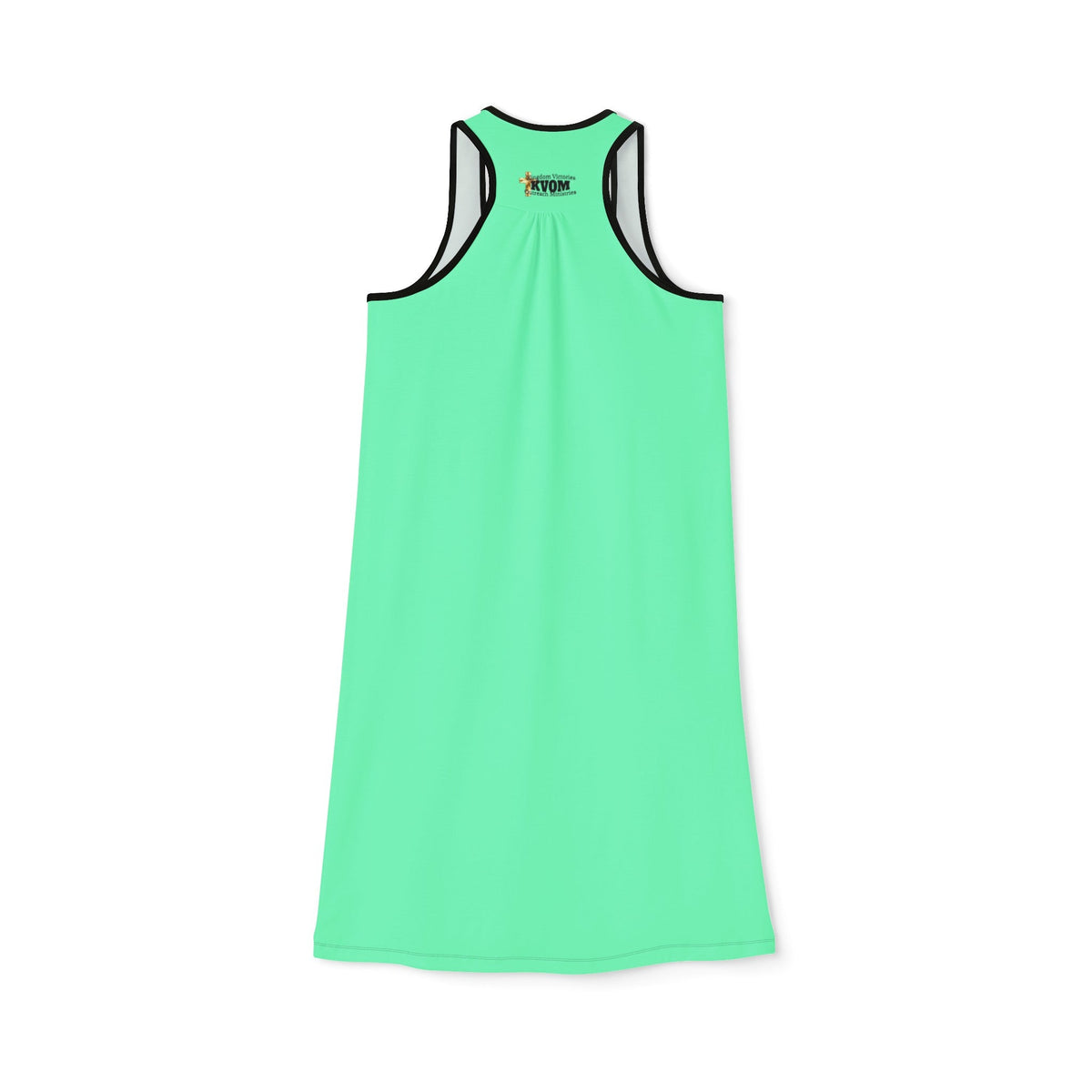 KVOM Side Logo Women's Midi Racerback Dress