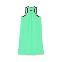 KVOM Side Logo Women's Midi Racerback Dress