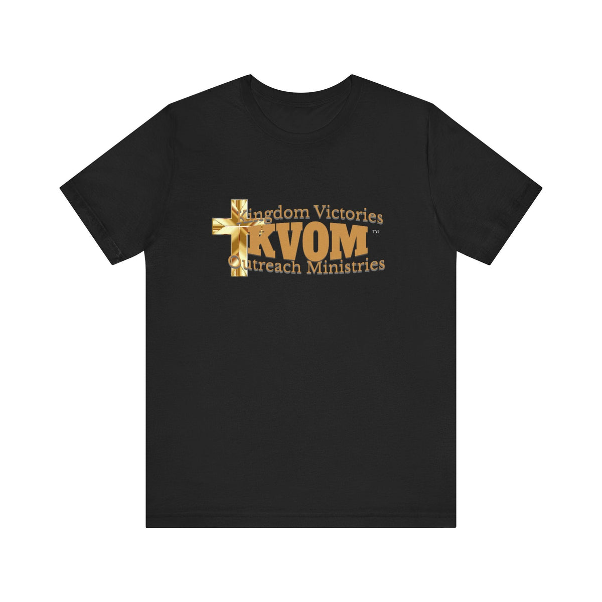 KVOM True Gold Logo Unisex Short Sleeve T-Shirt-KVOM