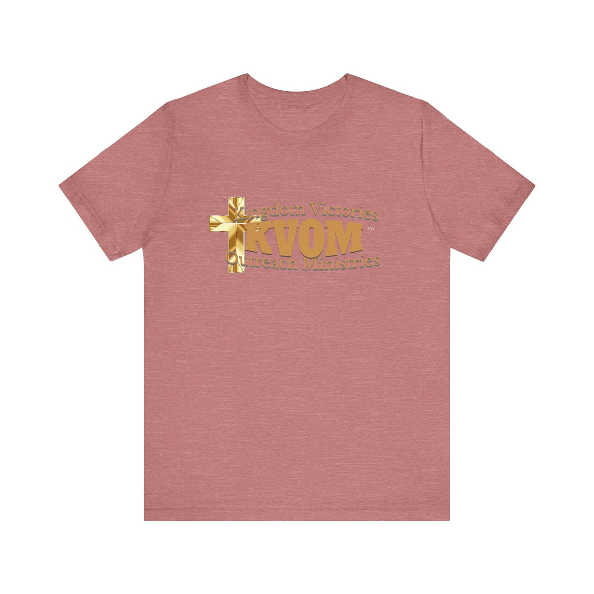 KVOM True Gold Logo Unisex Short Sleeve T-Shirt-KVOM