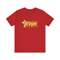 KVOM Yellow Gold Logo Unisex Short Sleeve T-Shirt-KVOM