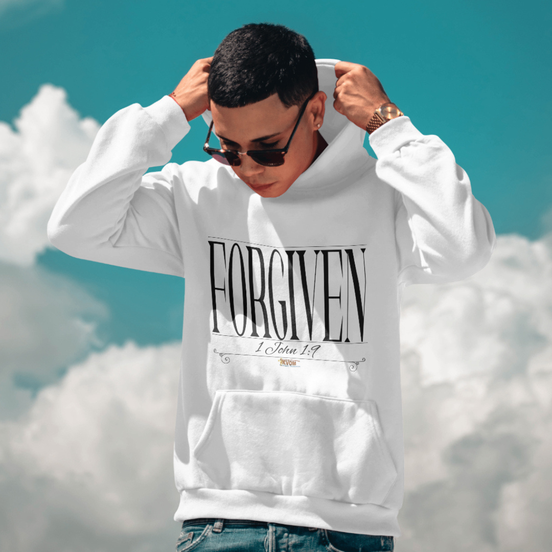 Stretched Series "FORGIVEN" Men's Hoodie