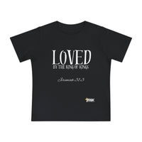 LOVED By The King of Kings Baby Short Sleeve T-Shirt-Children's Clothing-KVOM