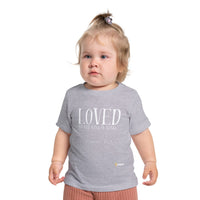 LOVED By The King of Kings Baby Short Sleeve T-Shirt-Children's Clothing-KVOM