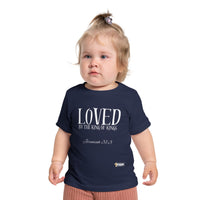 LOVED By The King of Kings Baby Short Sleeve T-Shirt-Children's Clothing-KVOM