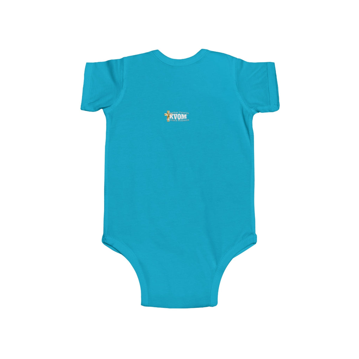 LOVED By The King of Kings Infant Jersey Bodysuit-Children's Clothing-KVOM