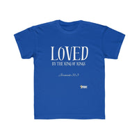 LOVED By The King of Kings Kids' Tee-Children's Clothing-KVOM