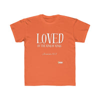 LOVED By The King of Kings Kids' Tee-Children's Clothing-KVOM