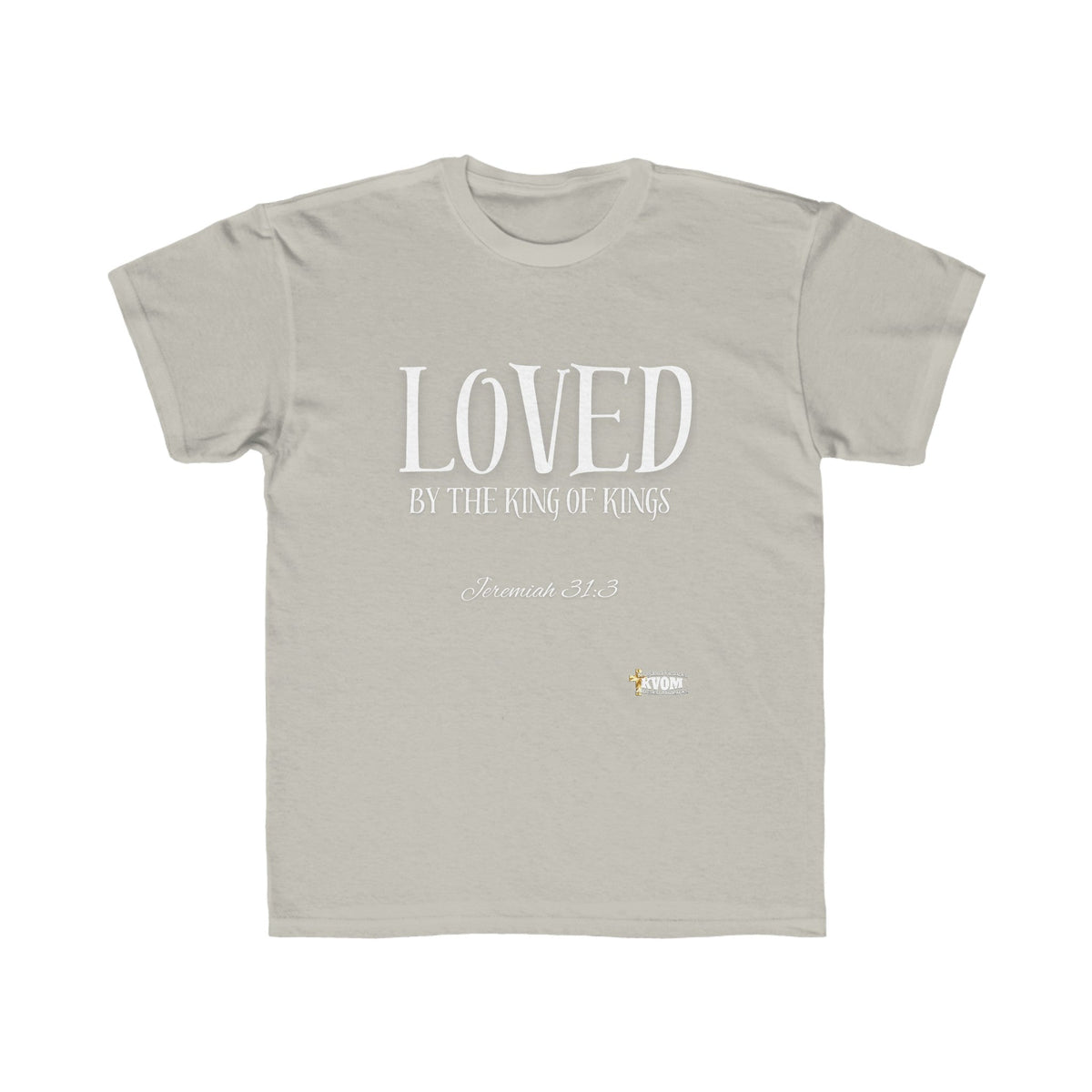 LOVED By The King of Kings Kids' Tee-Children's Clothing-KVOM