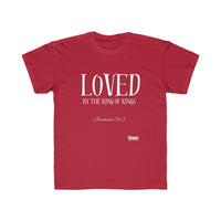 LOVED By The King of Kings Kids' Tee-Children's Clothing-KVOM