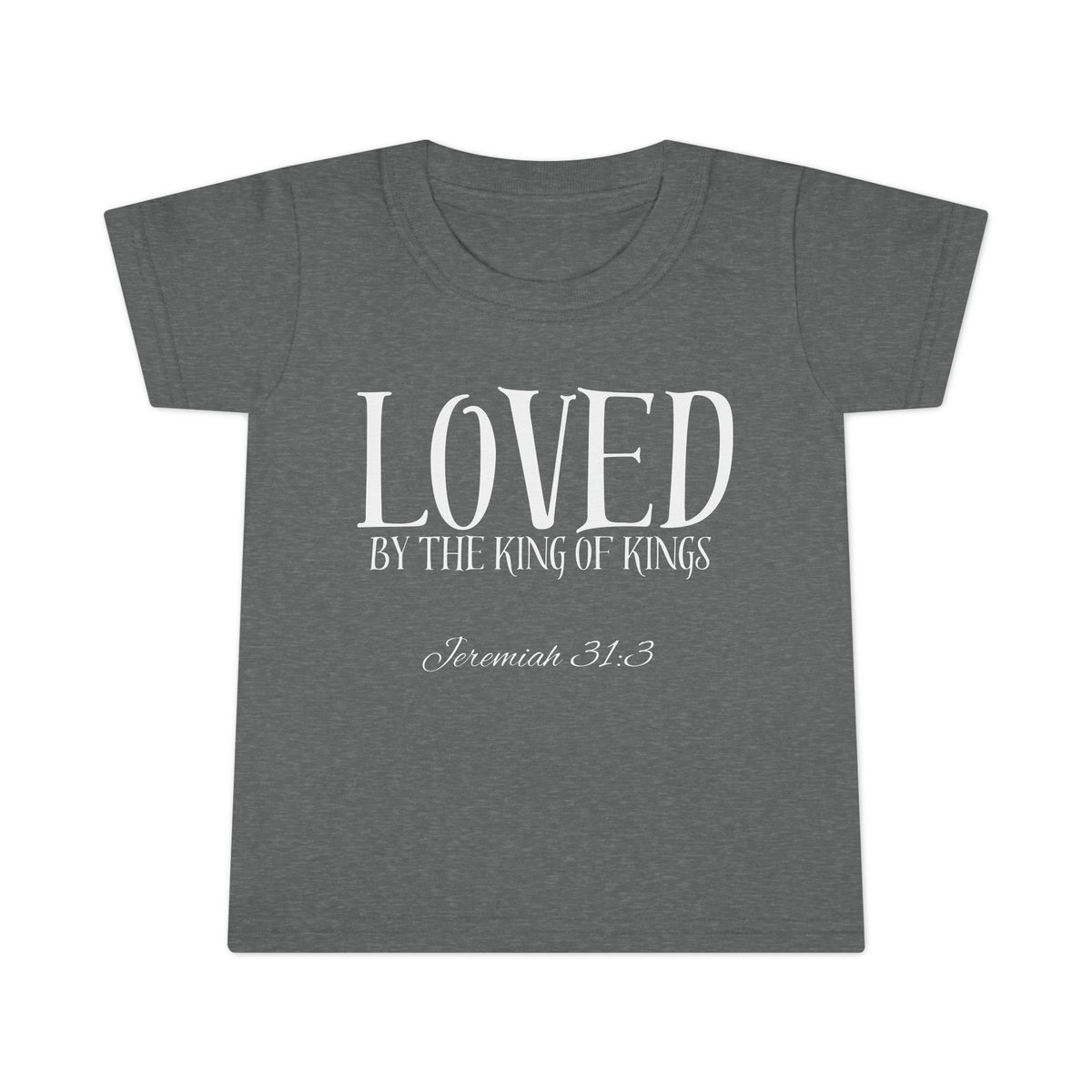 LOVED By The Kings of Kings Toddler T-shirt-Children's Clothing-KVOM