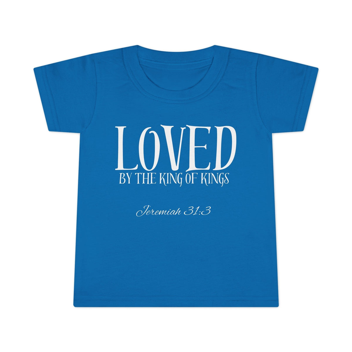 LOVED By The Kings of Kings Toddler T-shirt-Children's Clothing-KVOM